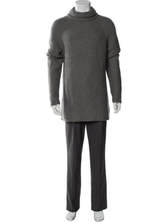 Helmut Lang Merino Wool Turtleneck Pullover