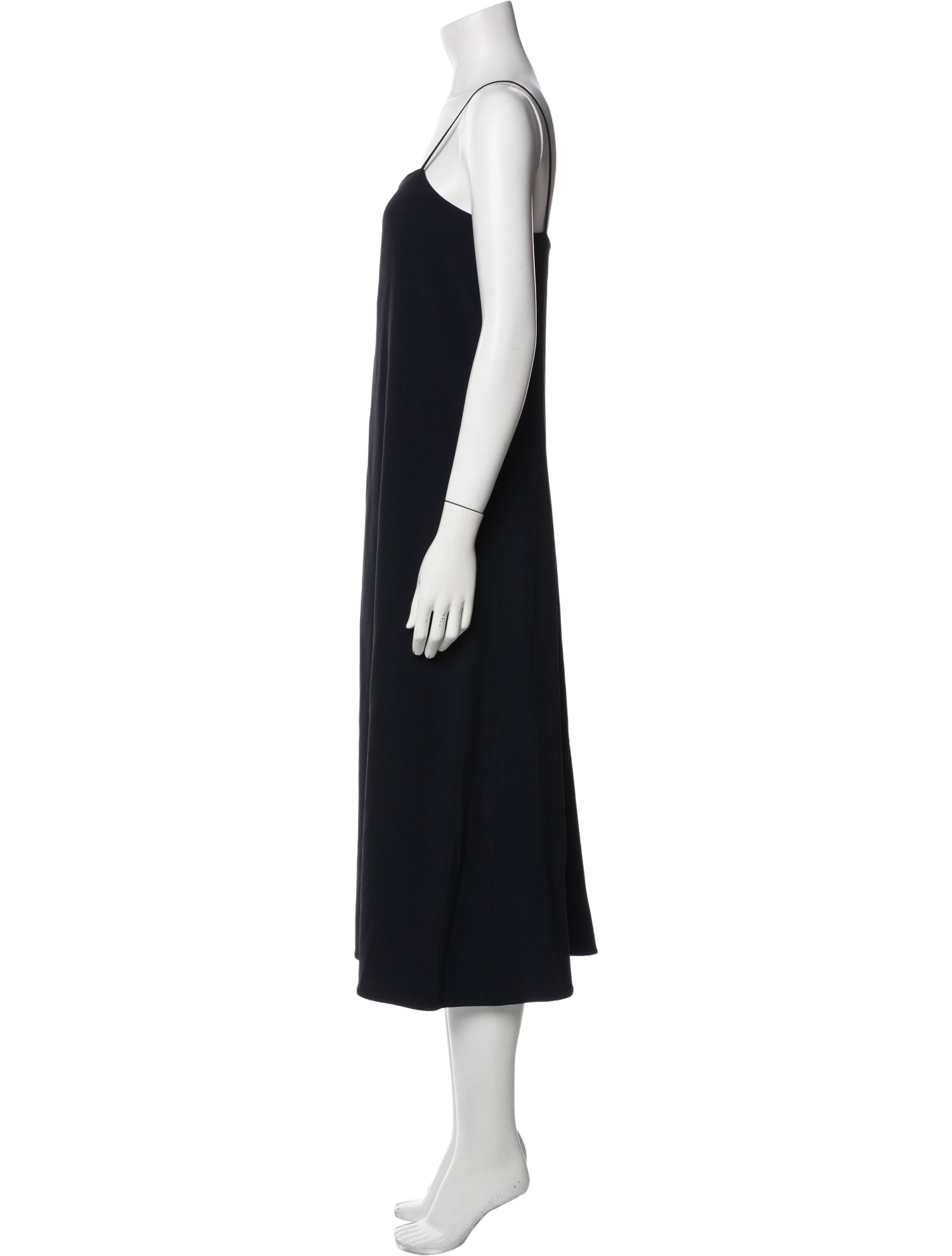Helmut Lang Square Neckline Knee-Length Dress