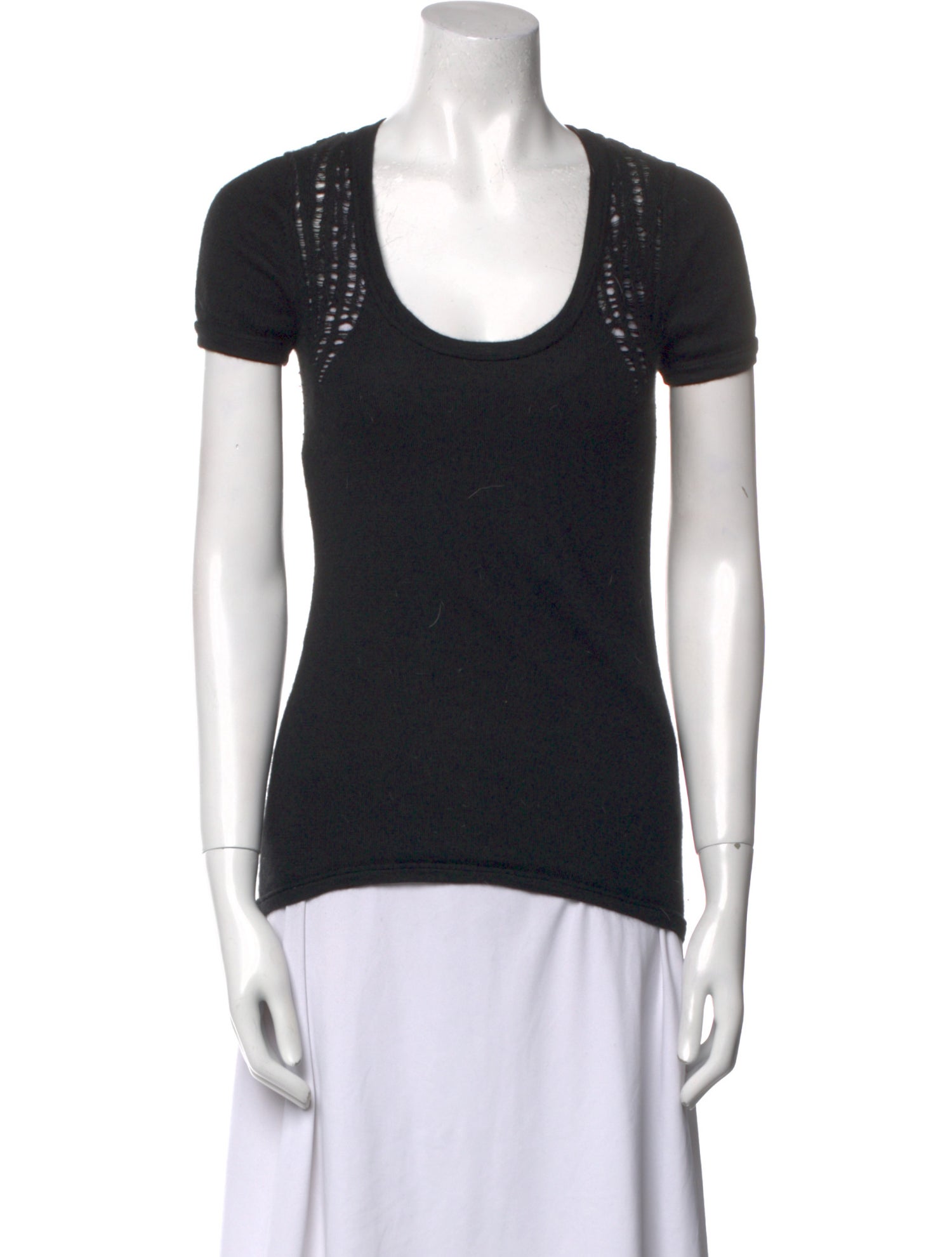 Helmut Lang Cashmere Scoop Neck Sweater