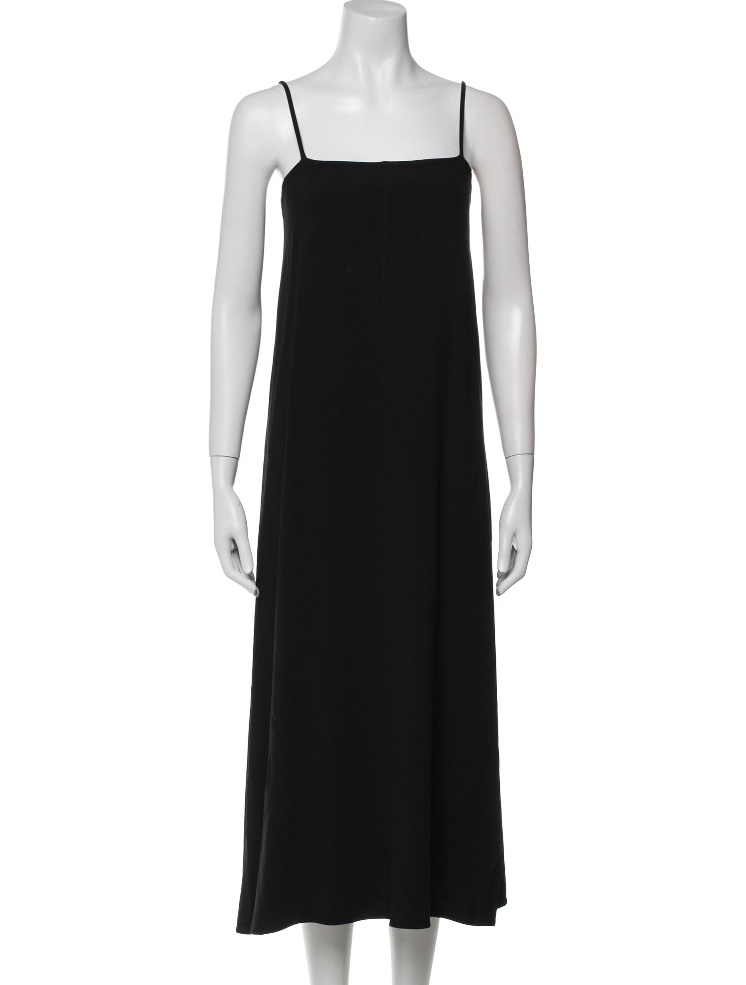 Helmut Lang Square Neckline Long Dress