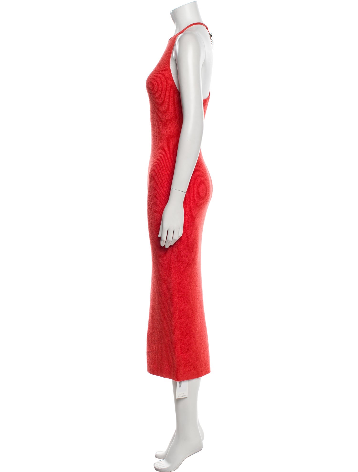 Helmut Lang Halterneck Midi Length Dress