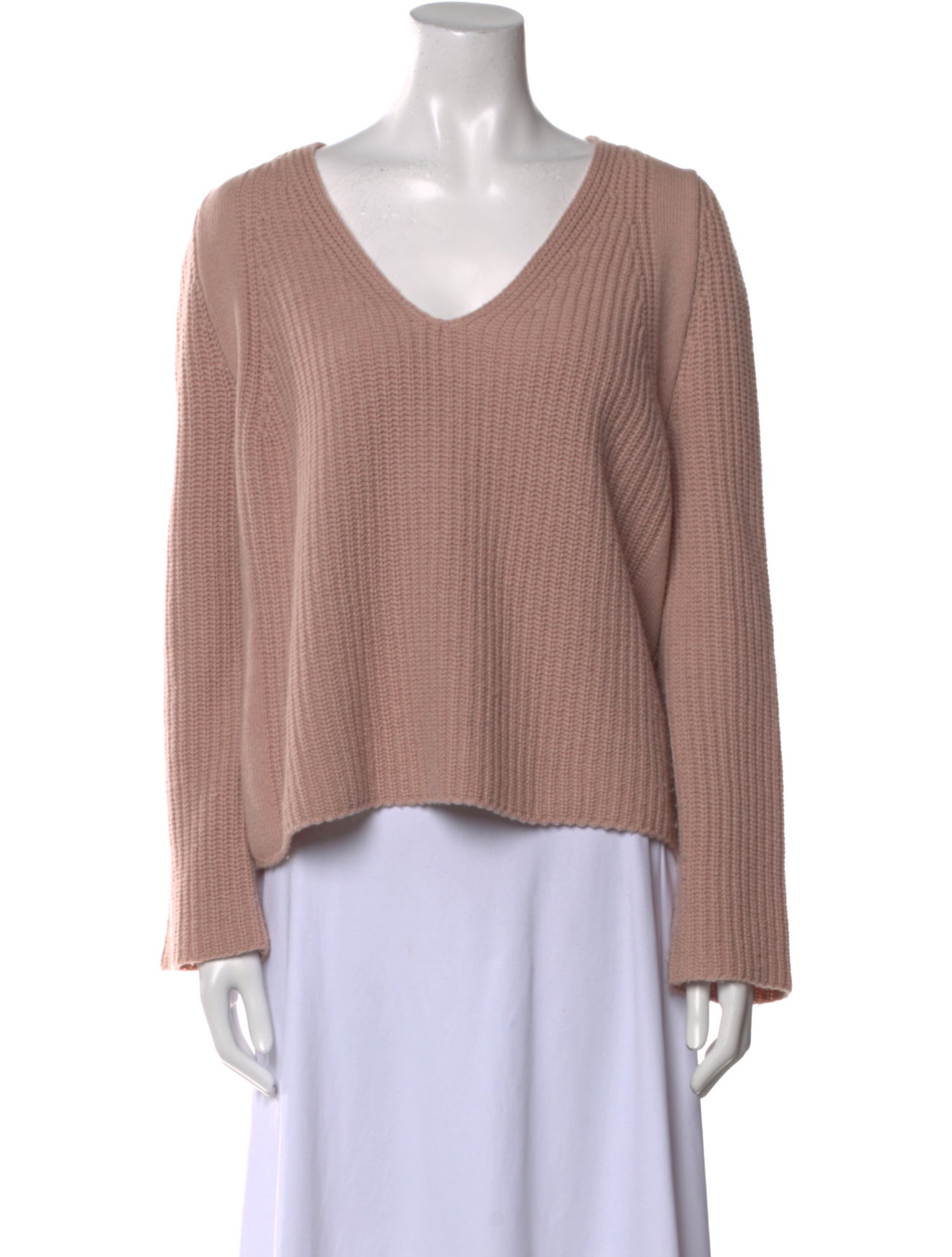 Helmut Lang Wool V-Neck Sweater