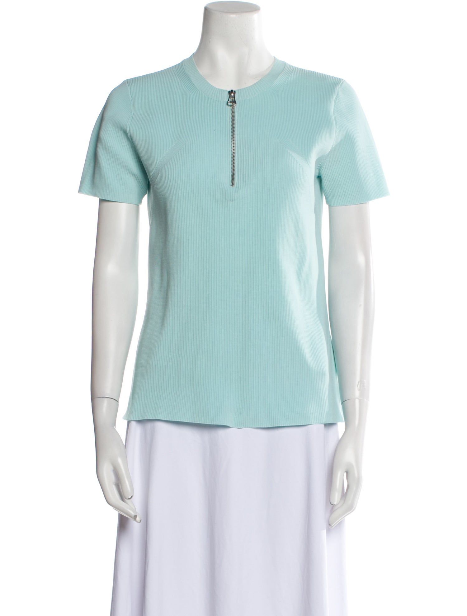 Helmut Lang V-Neck Short Sleeve Polo