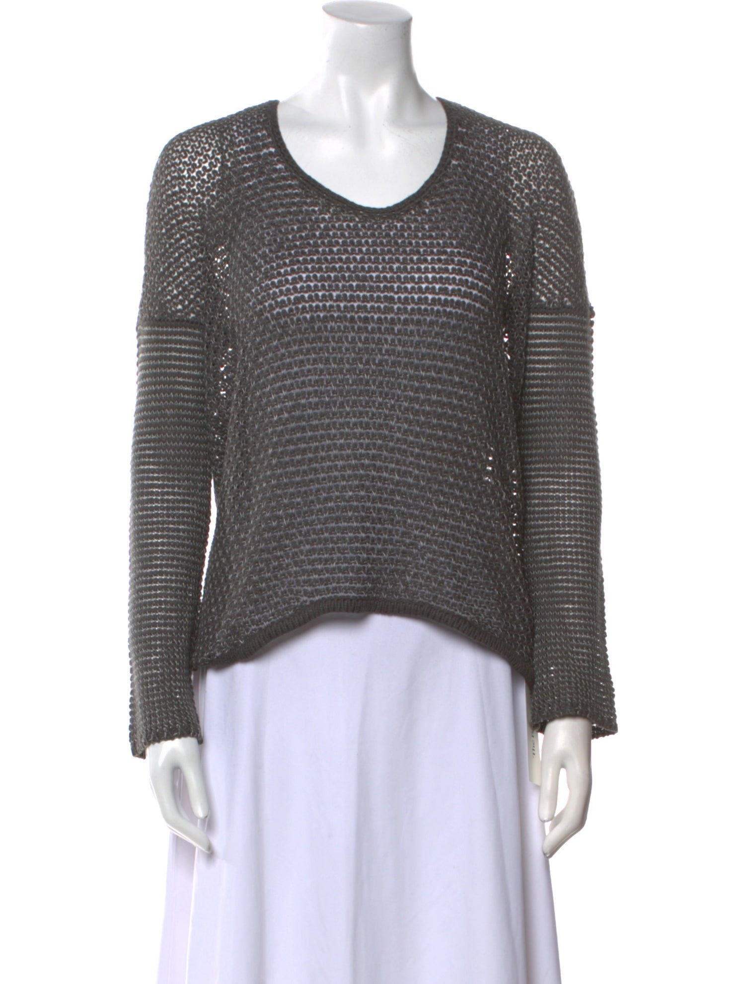 Helmut Lang Scoop Neck Sweater