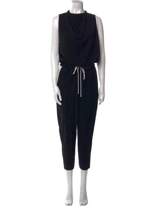 Helmut Lang Mock Neck Jumpsuit