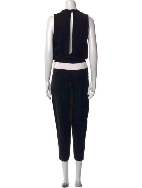 Helmut Lang Mock Neck Jumpsuit