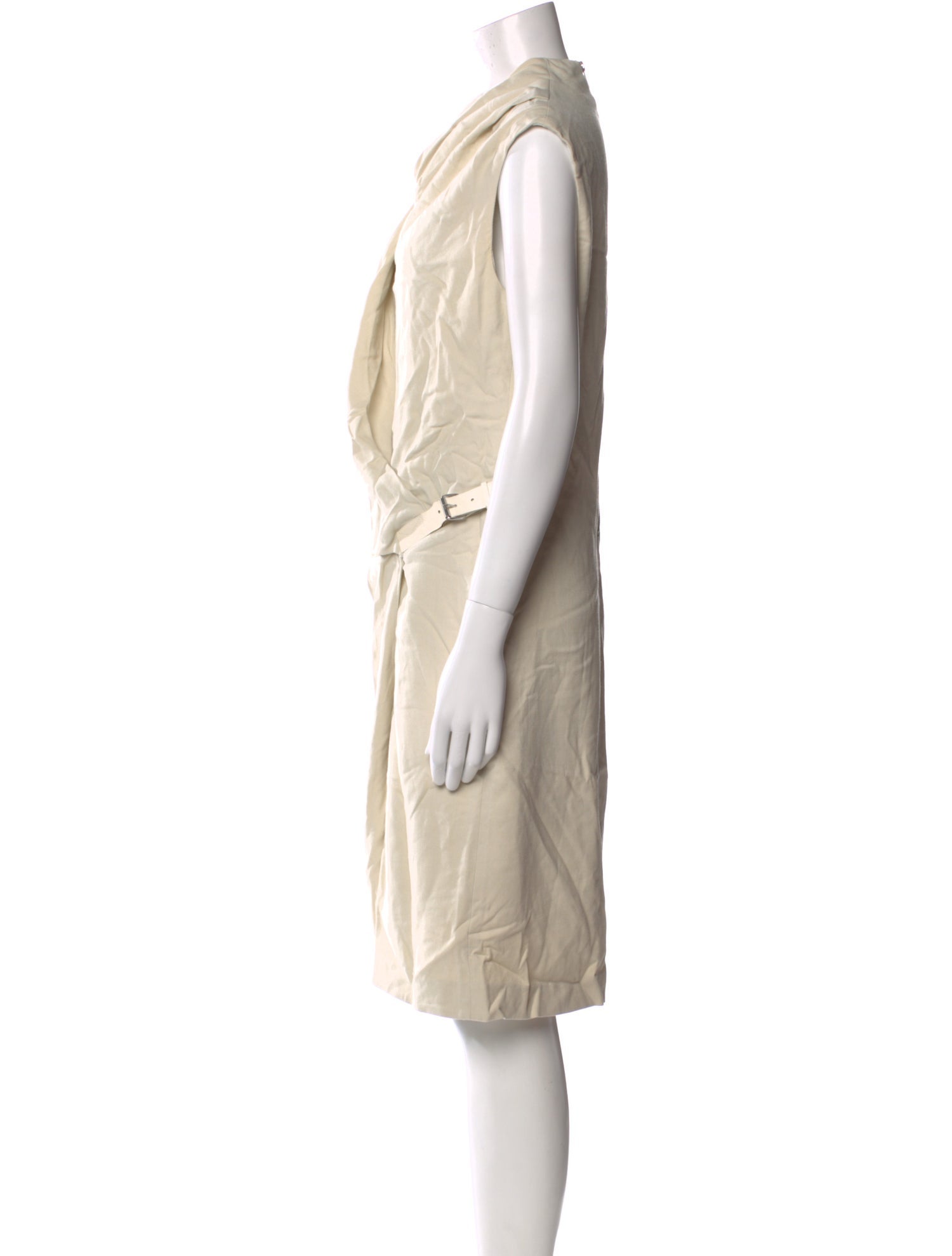 Helmut Lang Cowl Neck Knee-Length Dress