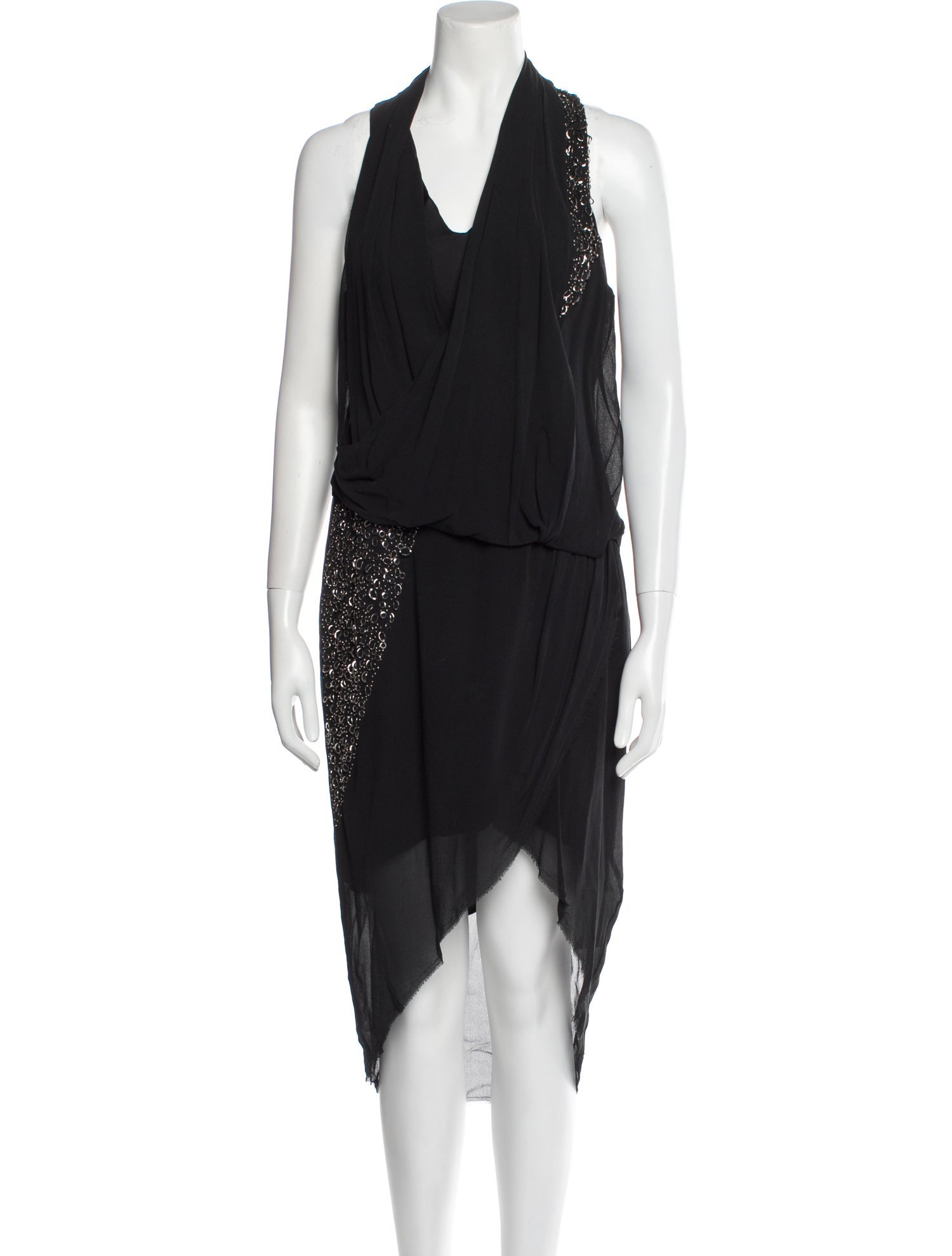 Helmut Lang Silk Long Dress