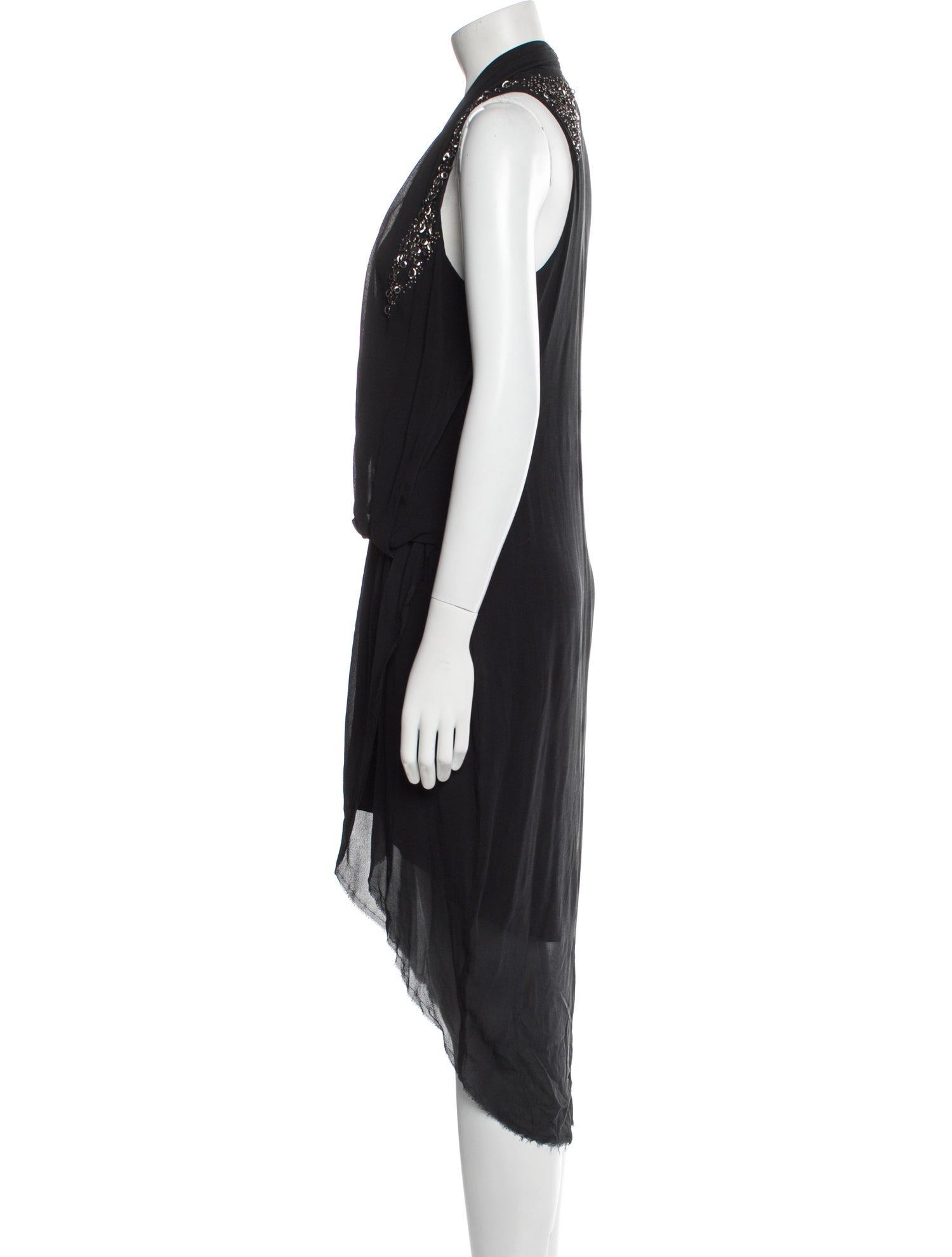Helmut Lang Silk Long Dress