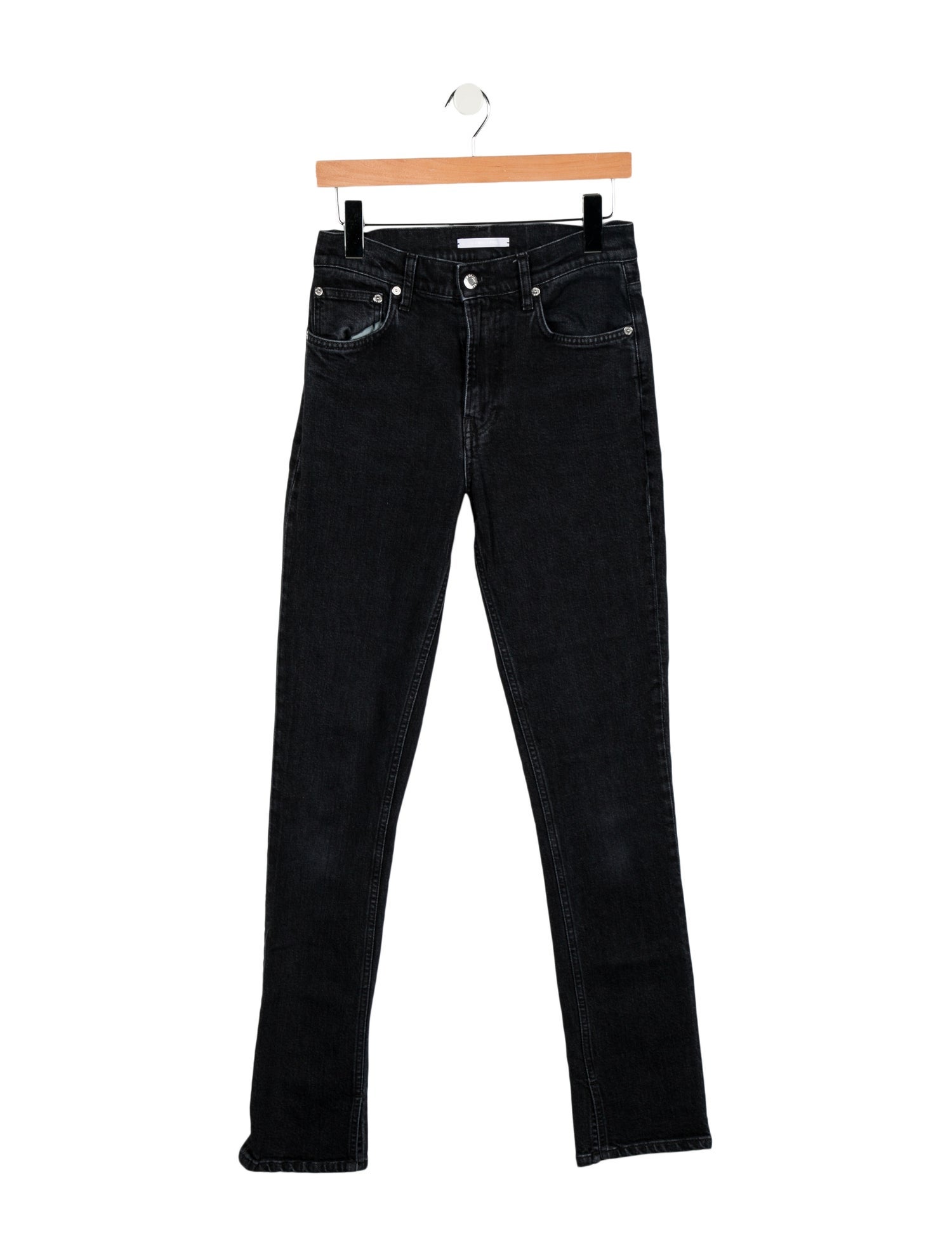Helmut Lang Mid-Rise Straight Leg Jeans