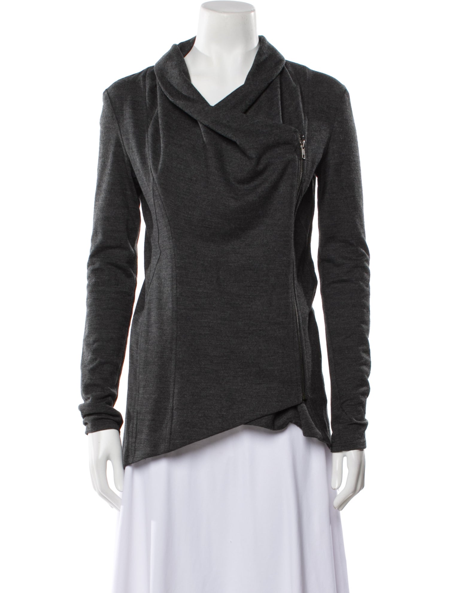 Helmut Lang Wool Biker Jacket