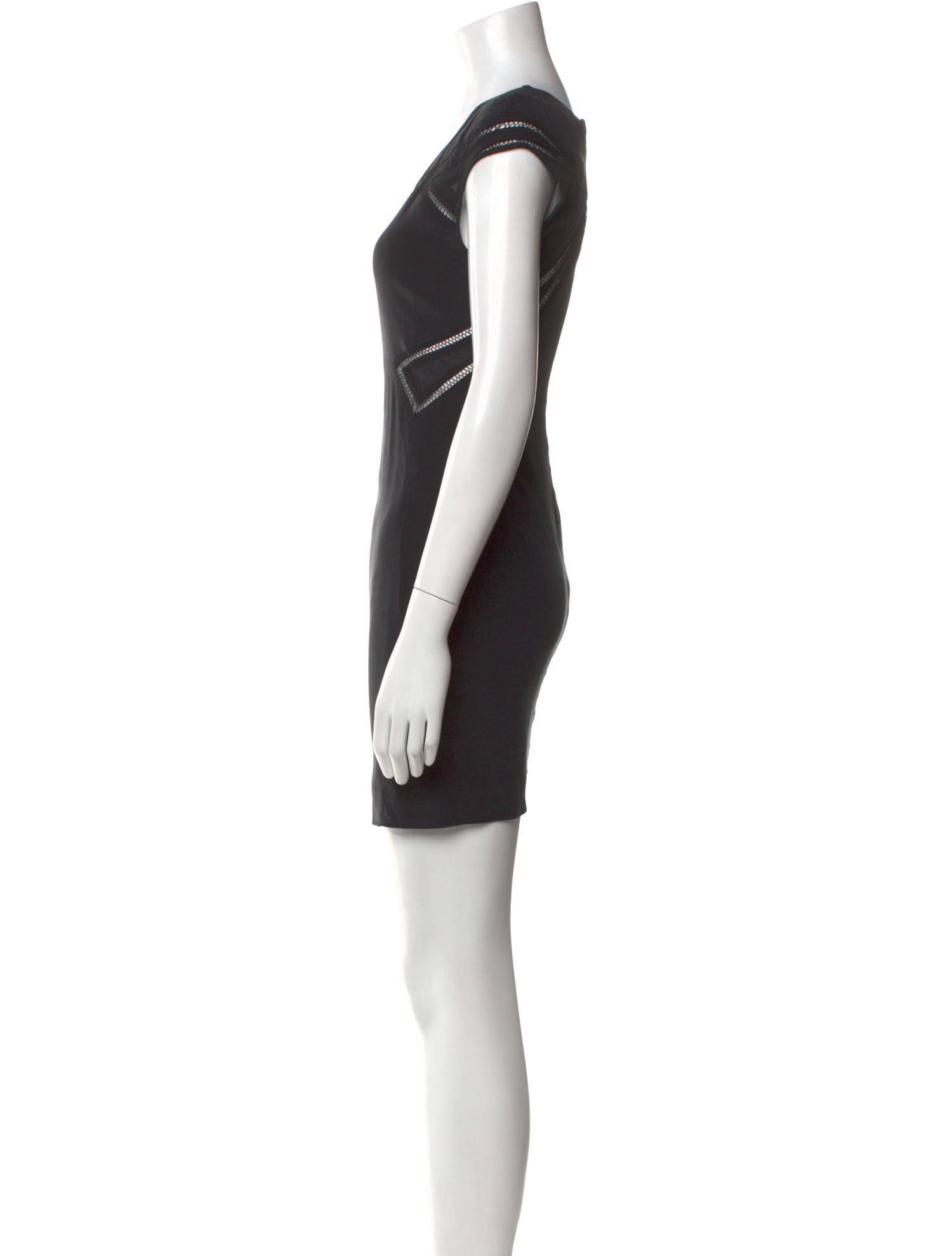 Helmut Lang Silk Mini Dress