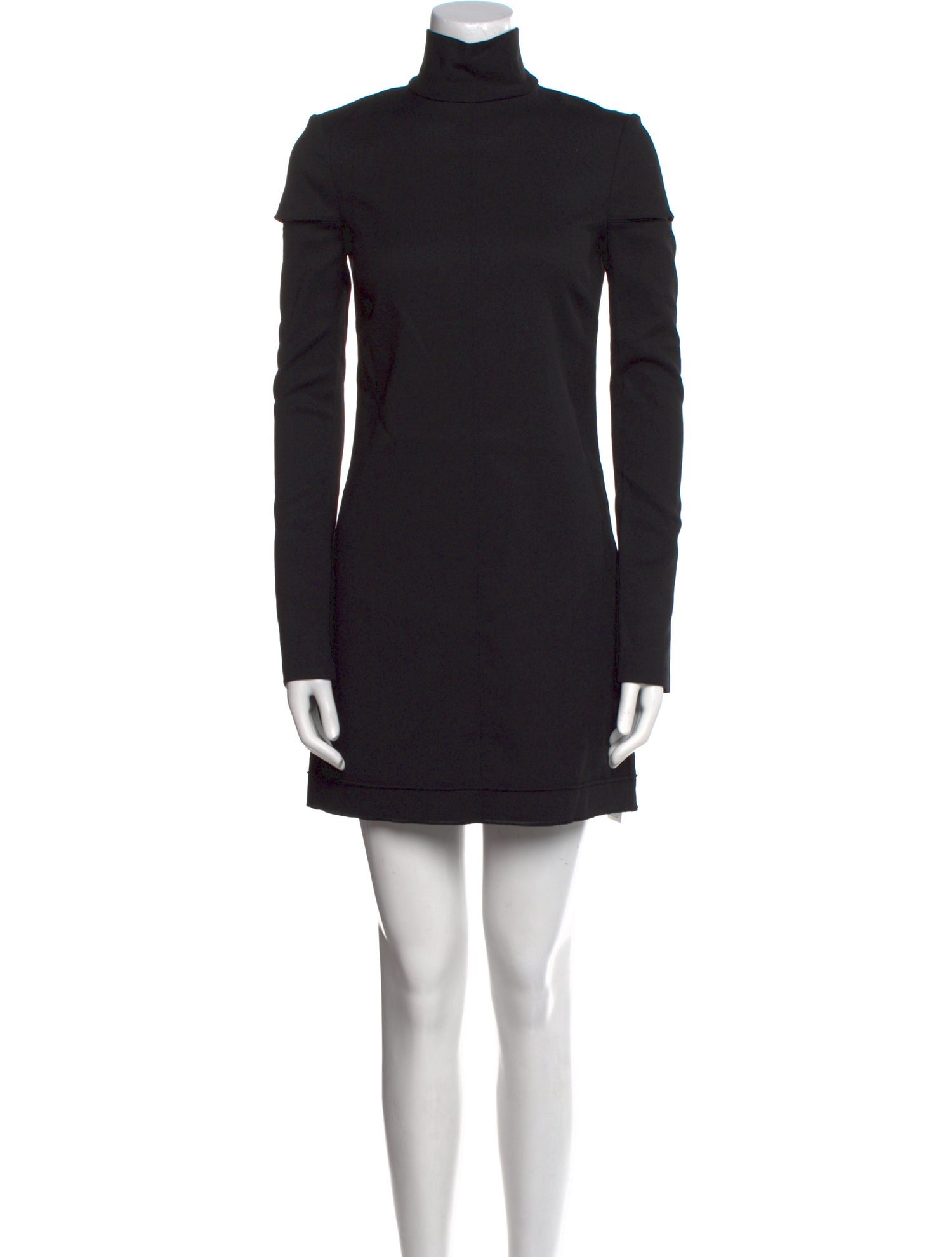 Helmut Lang Virgin Wool Mini Dress