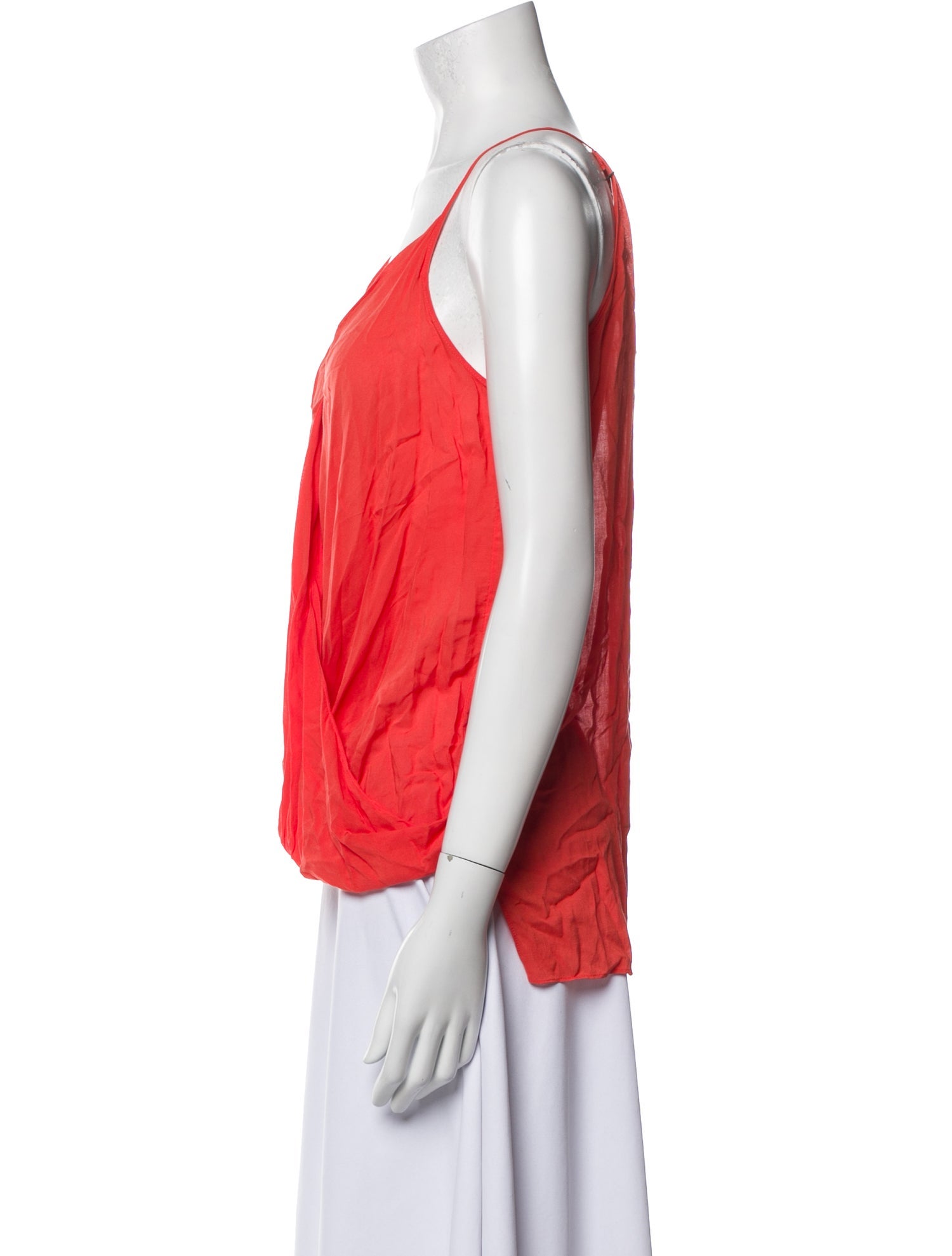 Helmut Lang V-Neck Sleeveless Top