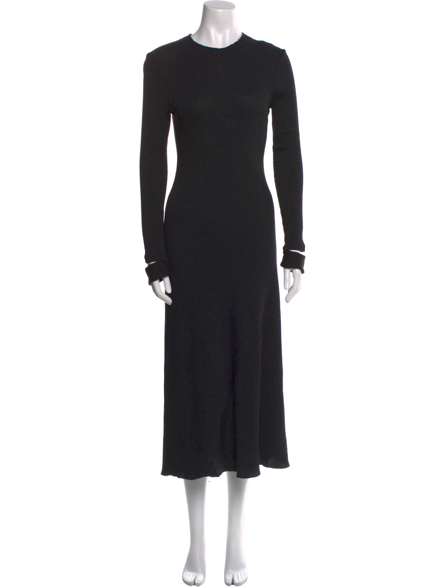 Helmut Lang Crew Neck Long Dress w/ Tags
