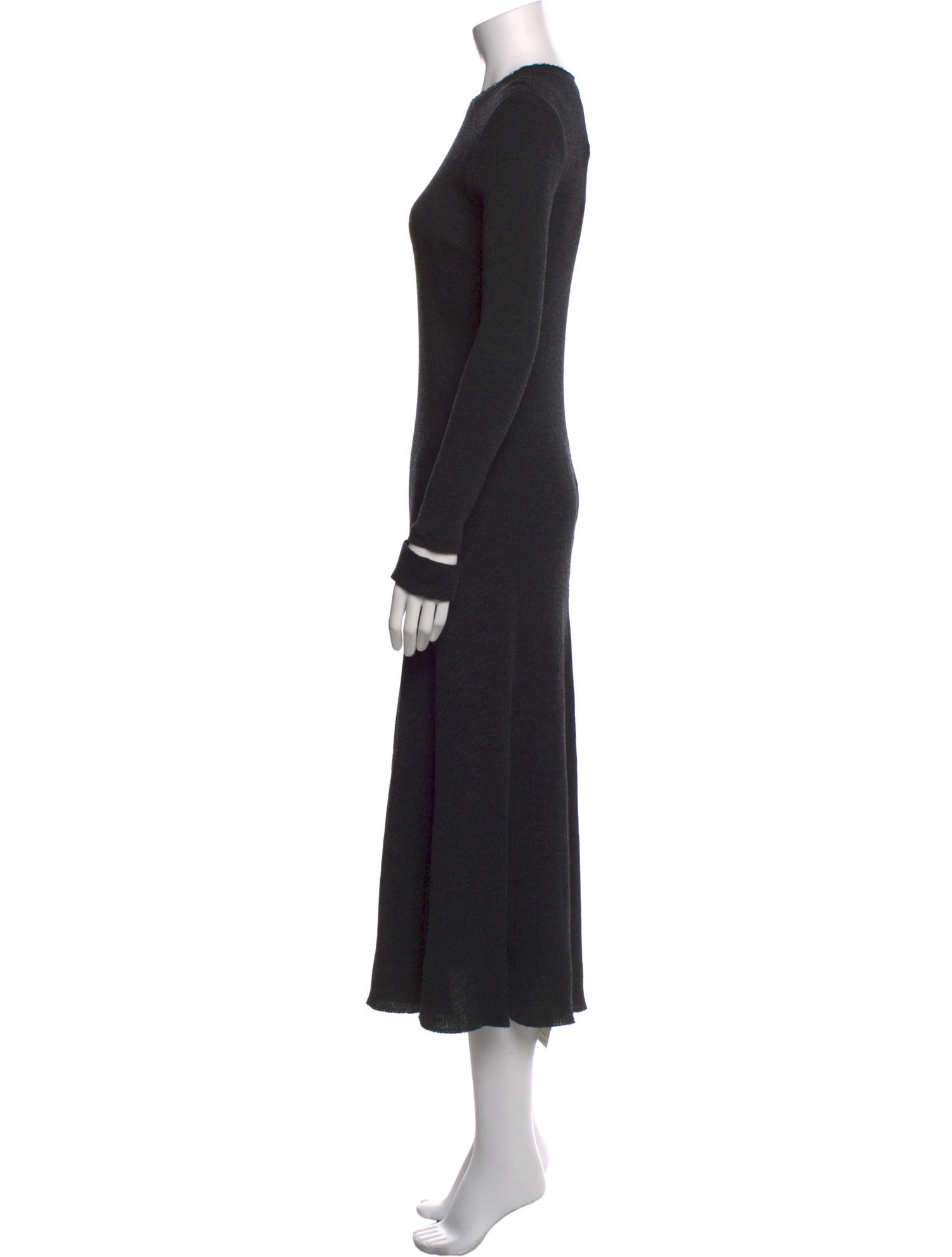Helmut Lang Crew Neck Long Dress w/ Tags
