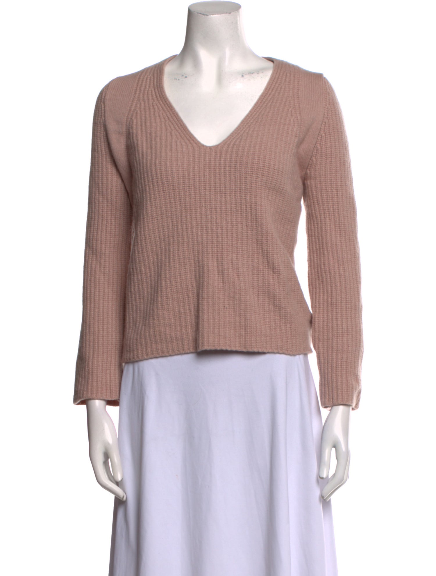 Helmut Lang Wool V-Neck Sweater