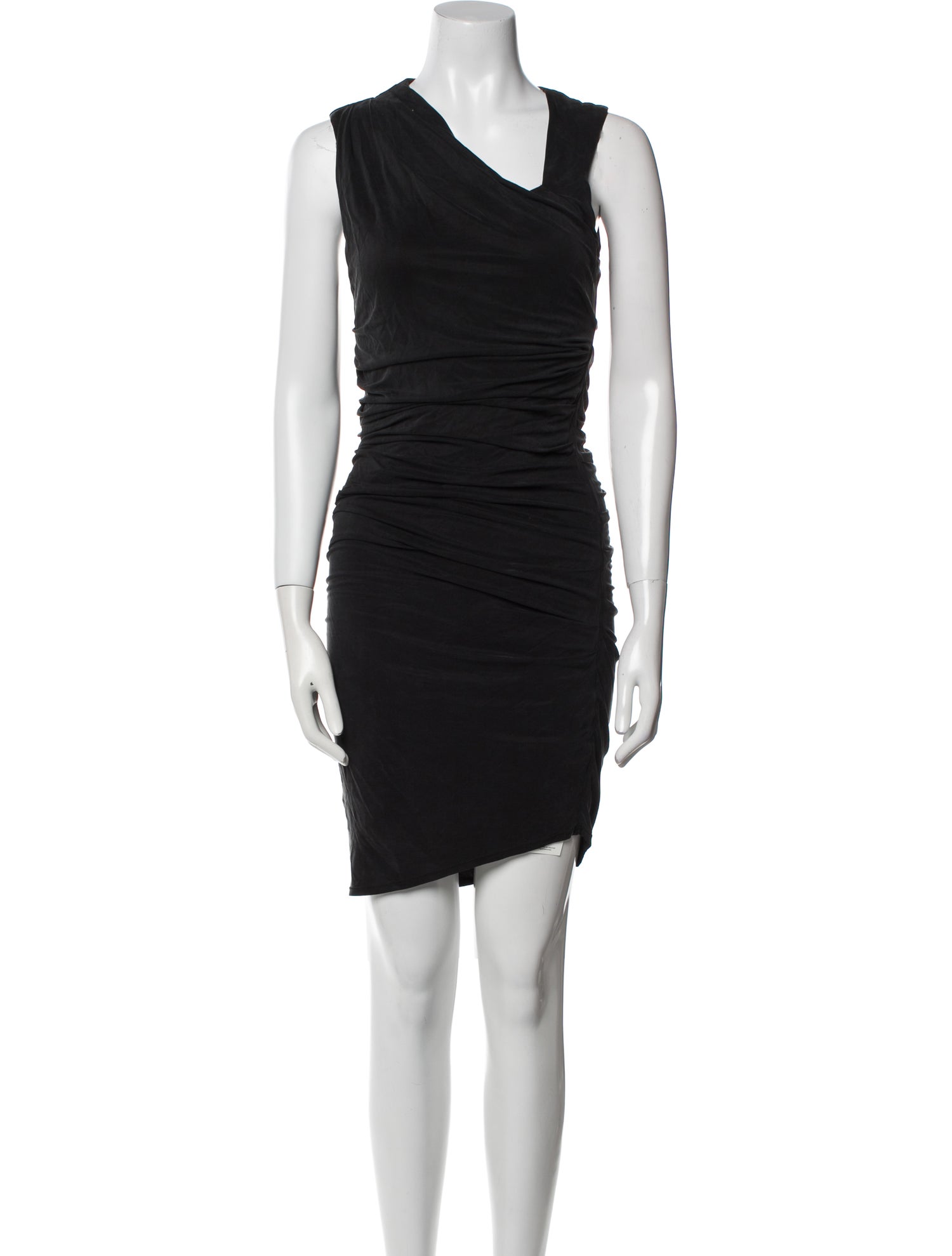 Helmut Lang Asymmetrical Mini Dress