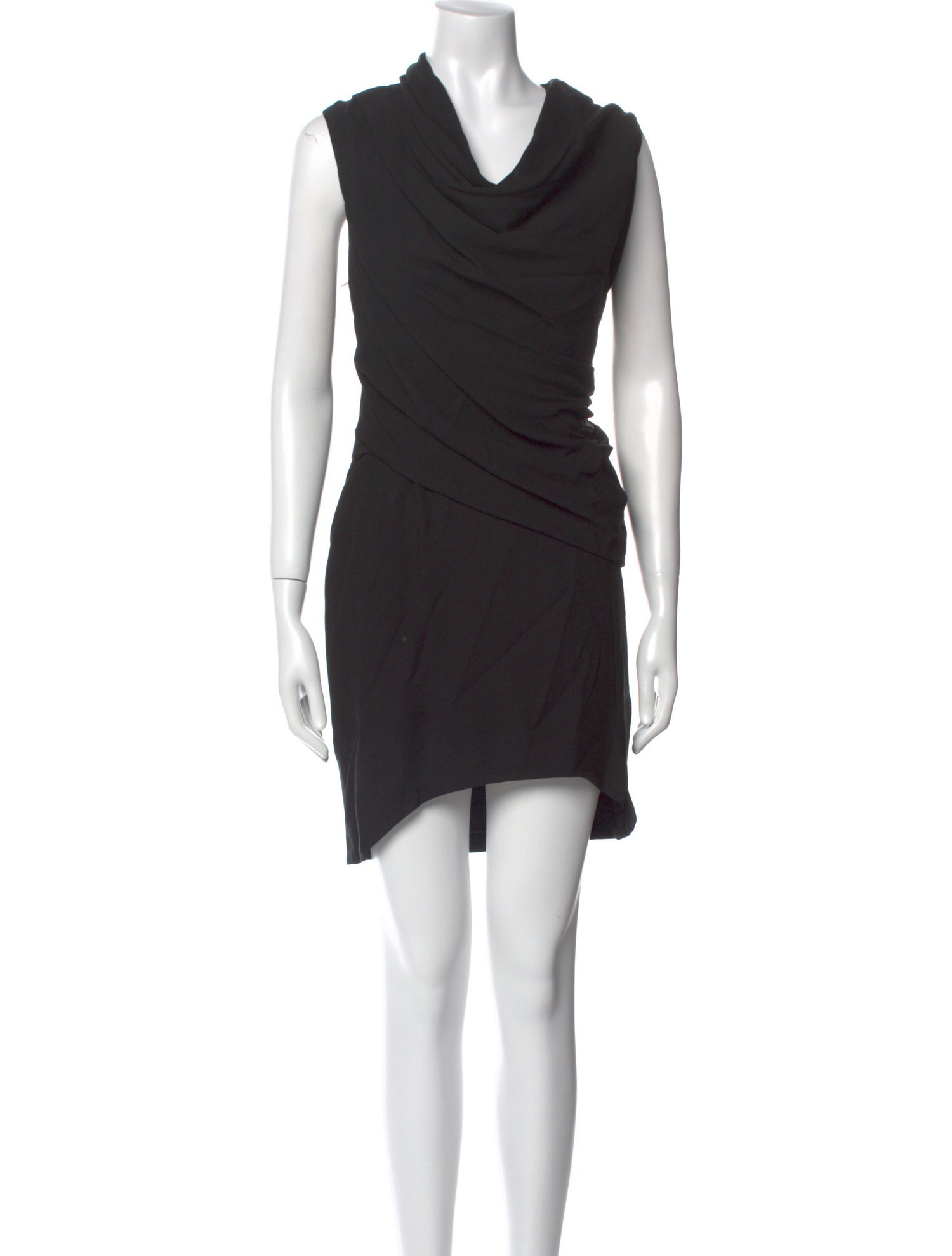 Helmut Lang Cowl Neck Knee-Length Dress w/ Tags