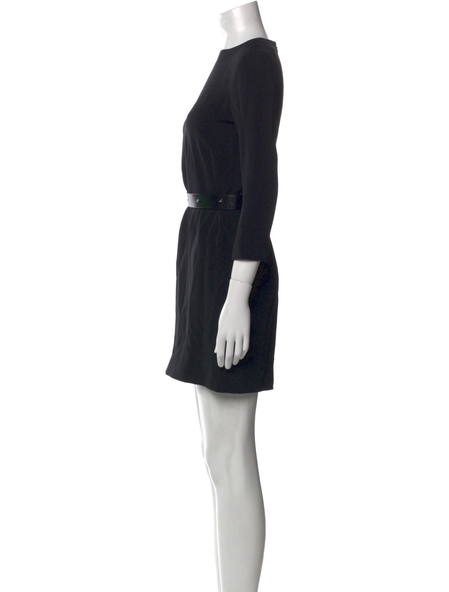 Helmut Lang Crew Neck Mini Dress