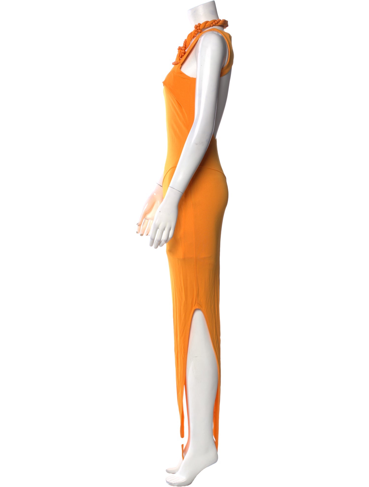 Helmut Lang Square Neckline Long Dress w/ Tags