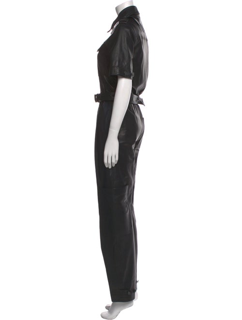 Helmut Lang Lamb Leather Jumpsuit