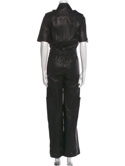 Helmut Lang Lamb Leather Jumpsuit