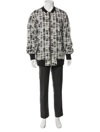 Helmut Lang Printed Overcoat