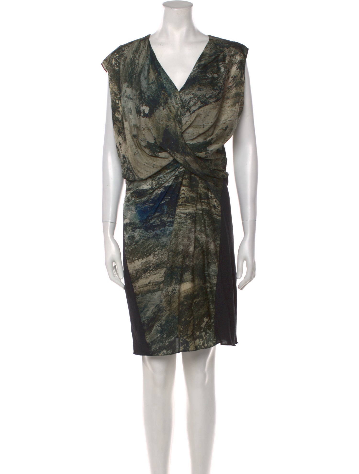 Helmut Lang Silk Mini Dress