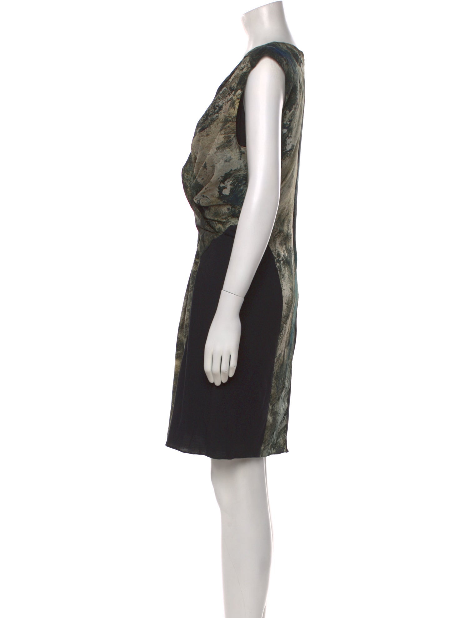 Helmut Lang Silk Mini Dress