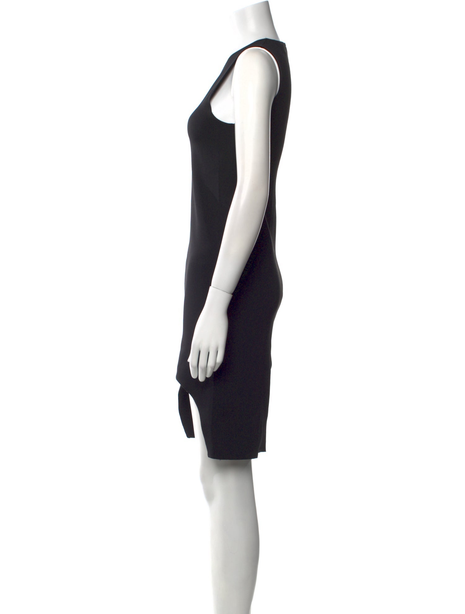 Helmut Lang Scoop Neck Mini Dress
