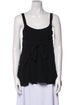 Helmut Lang Scoop Neck Sleeveless Top