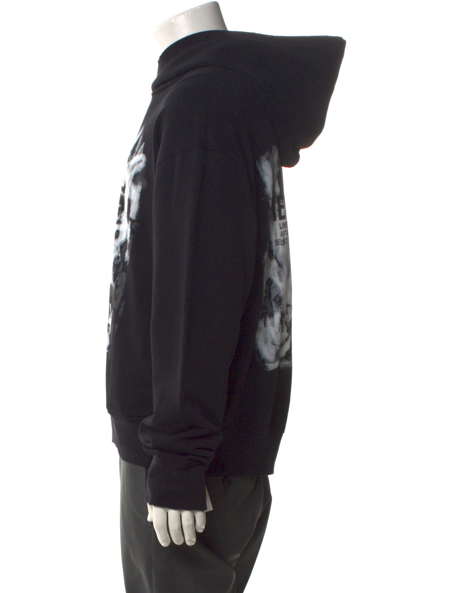 Helmut Lang Graphic Print Crew Neck Hoodie w/ Tags