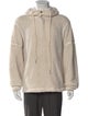 Helmut Lang V-Neck Long Sleeve Hoodie