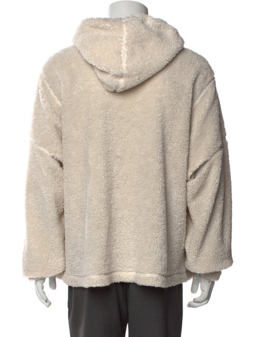 Helmut Lang V-Neck Long Sleeve Hoodie
