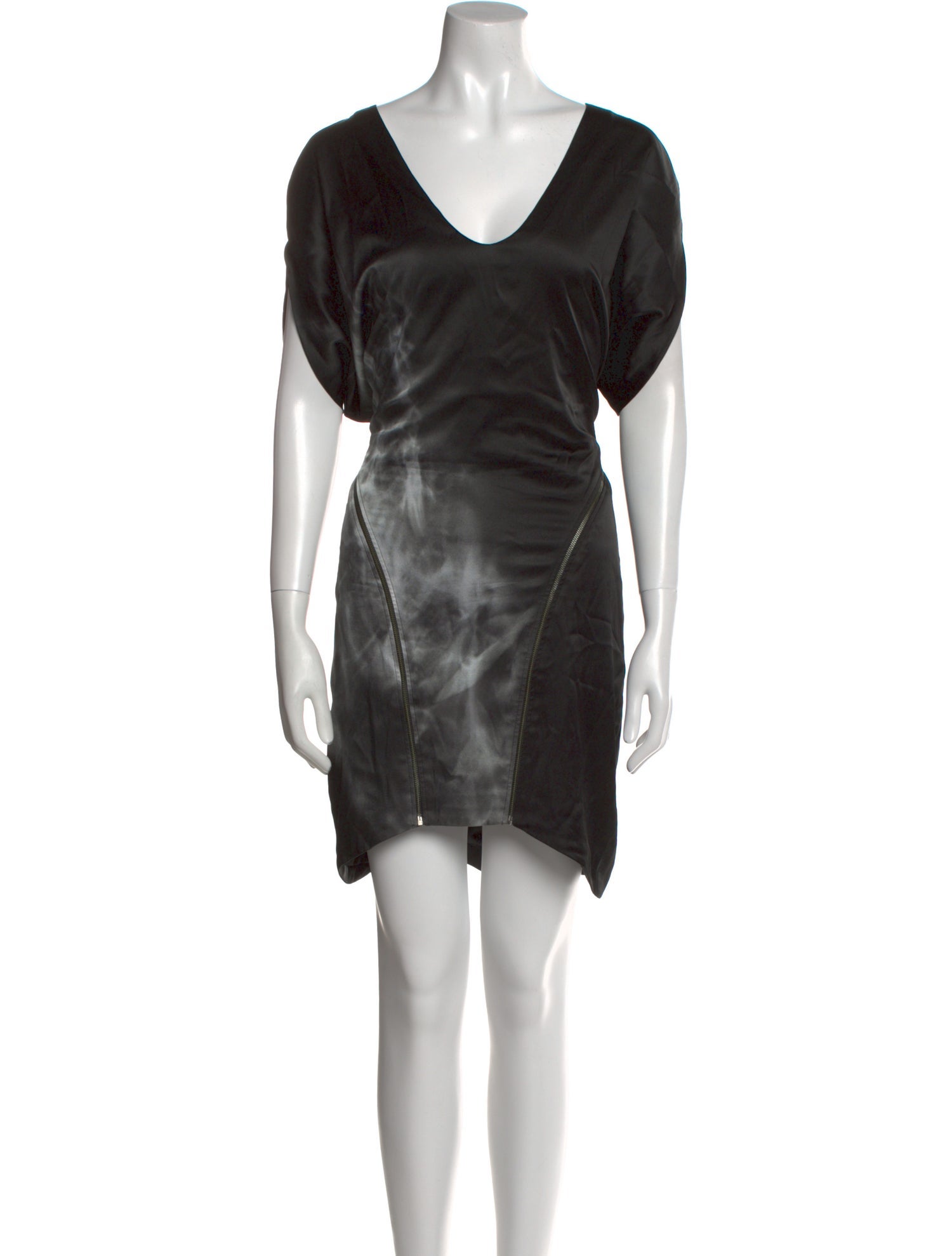 Helmut Lang Silk Mini Dress