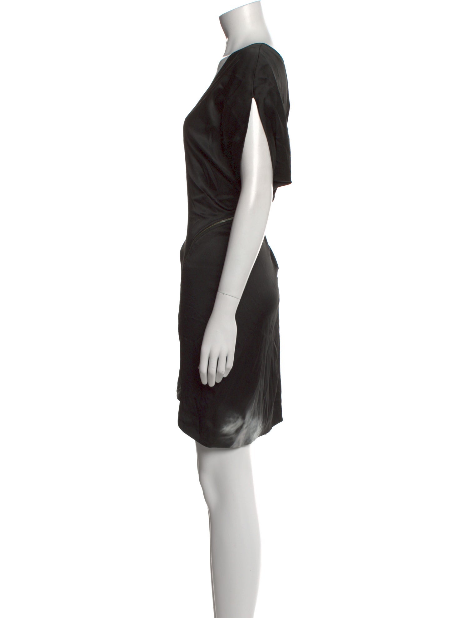 Helmut Lang Silk Mini Dress