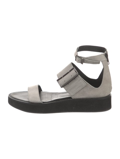 Helmut Lang Suede Espadrilles