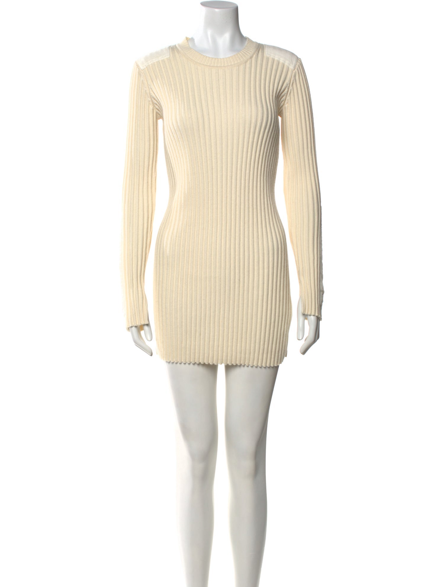 Helmut Lang Crew Neck Mini Dress