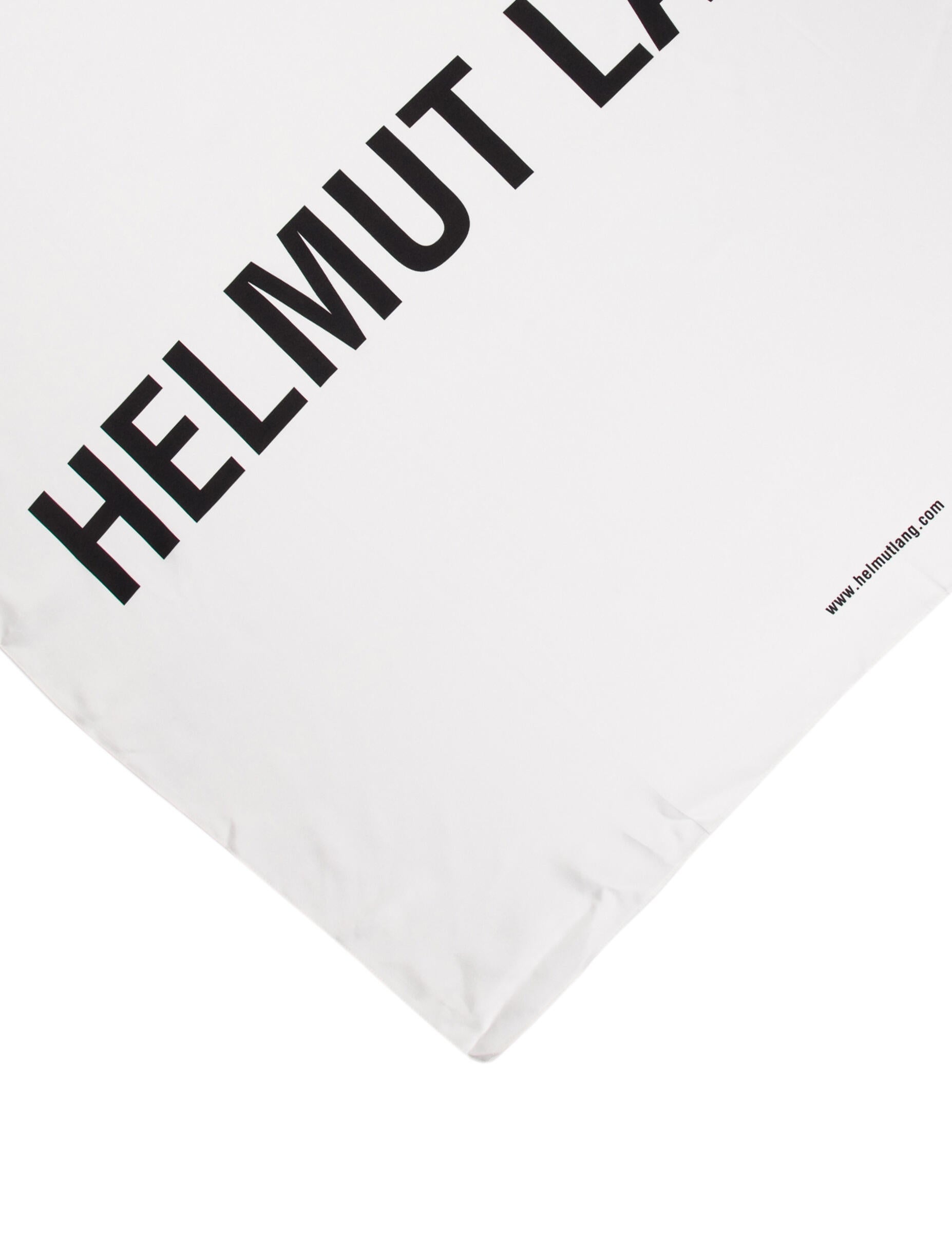 Helmut Lang Silk Printed Scarf