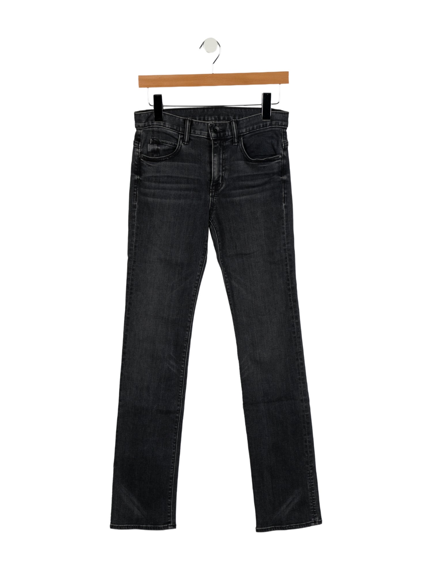 Helmut Lang Mid-Rise Straight Leg Jeans