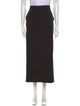 Helmut Lang Virgin Wool Midi Length Skirt