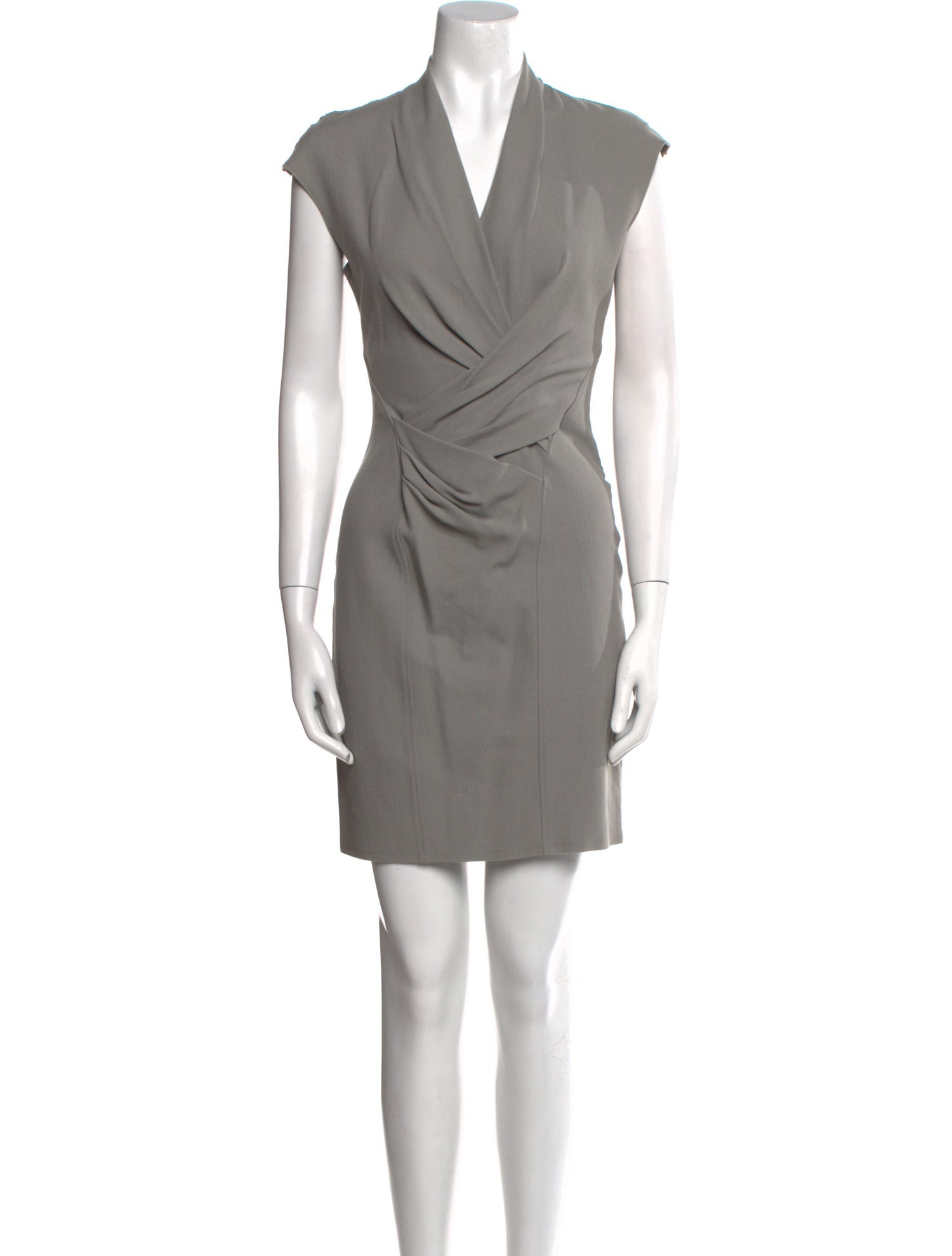 Helmut Lang V-Neck Mini Dress