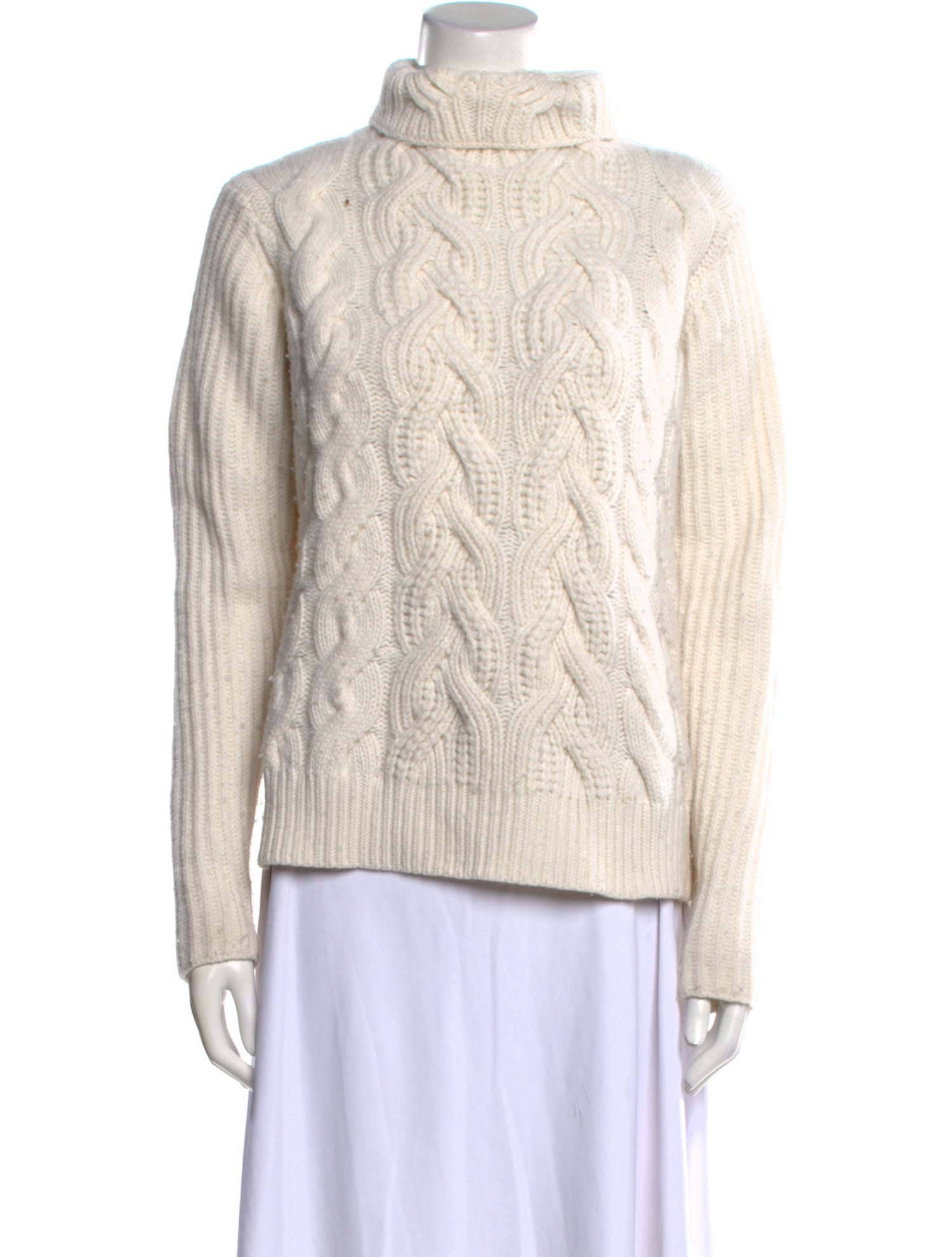 Helmut Lang Lambswool Turtleneck Sweater