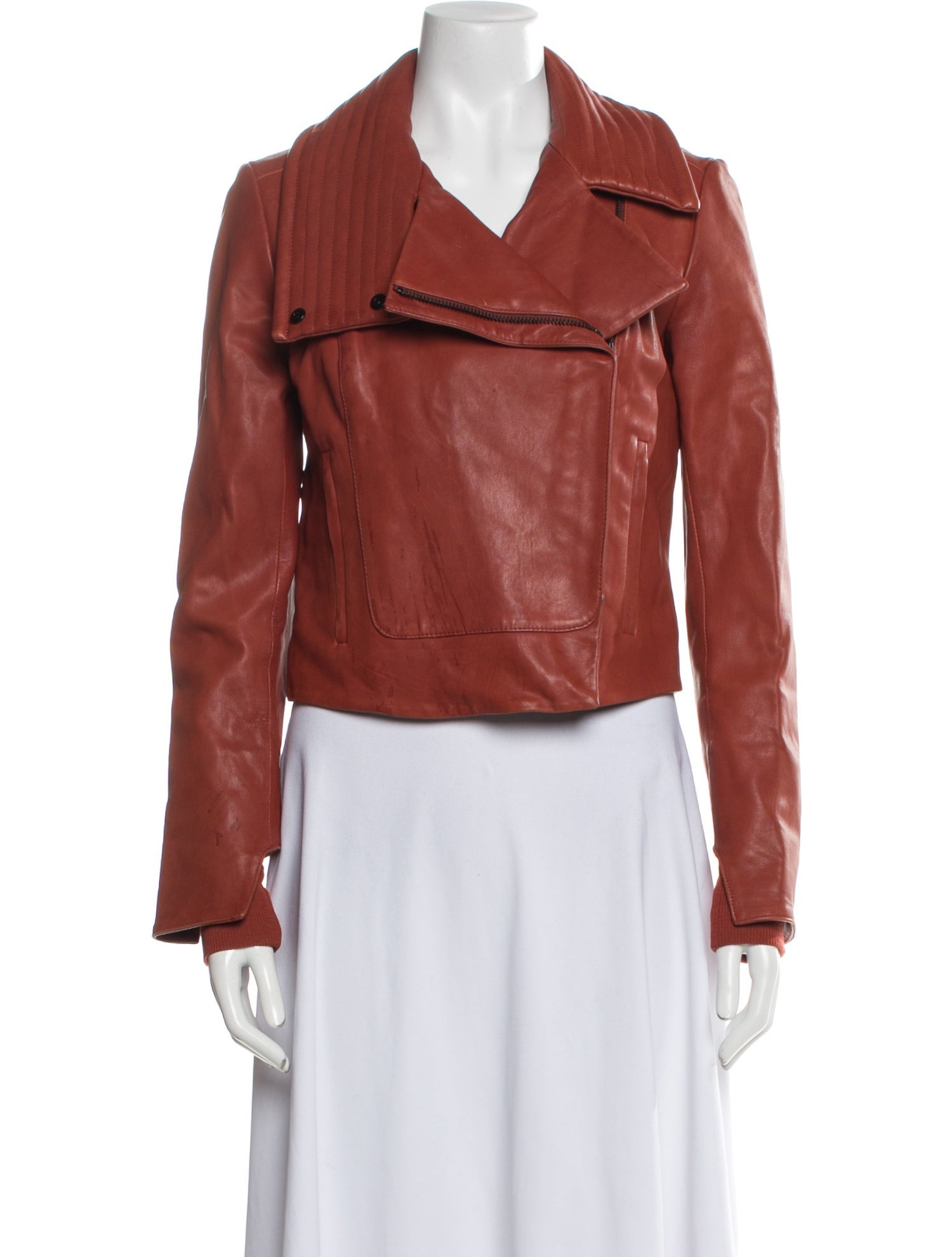 Helmut Lang Leather Biker Jacket