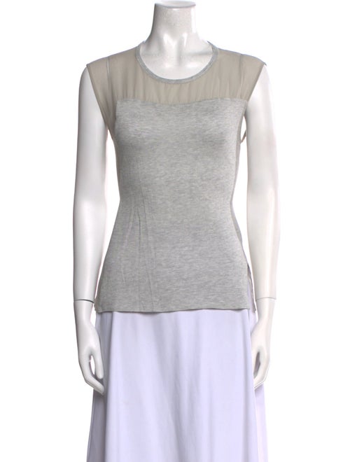 Helmut Lang Scoop Neck Sleeveless Top