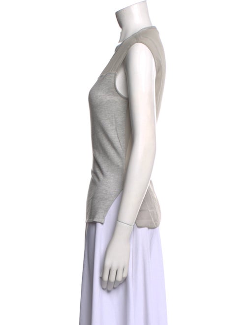 Helmut Lang Scoop Neck Sleeveless Top