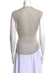 Helmut Lang Scoop Neck Sleeveless Top