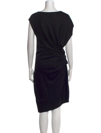 Helmut Lang Wool Midi Length Dress