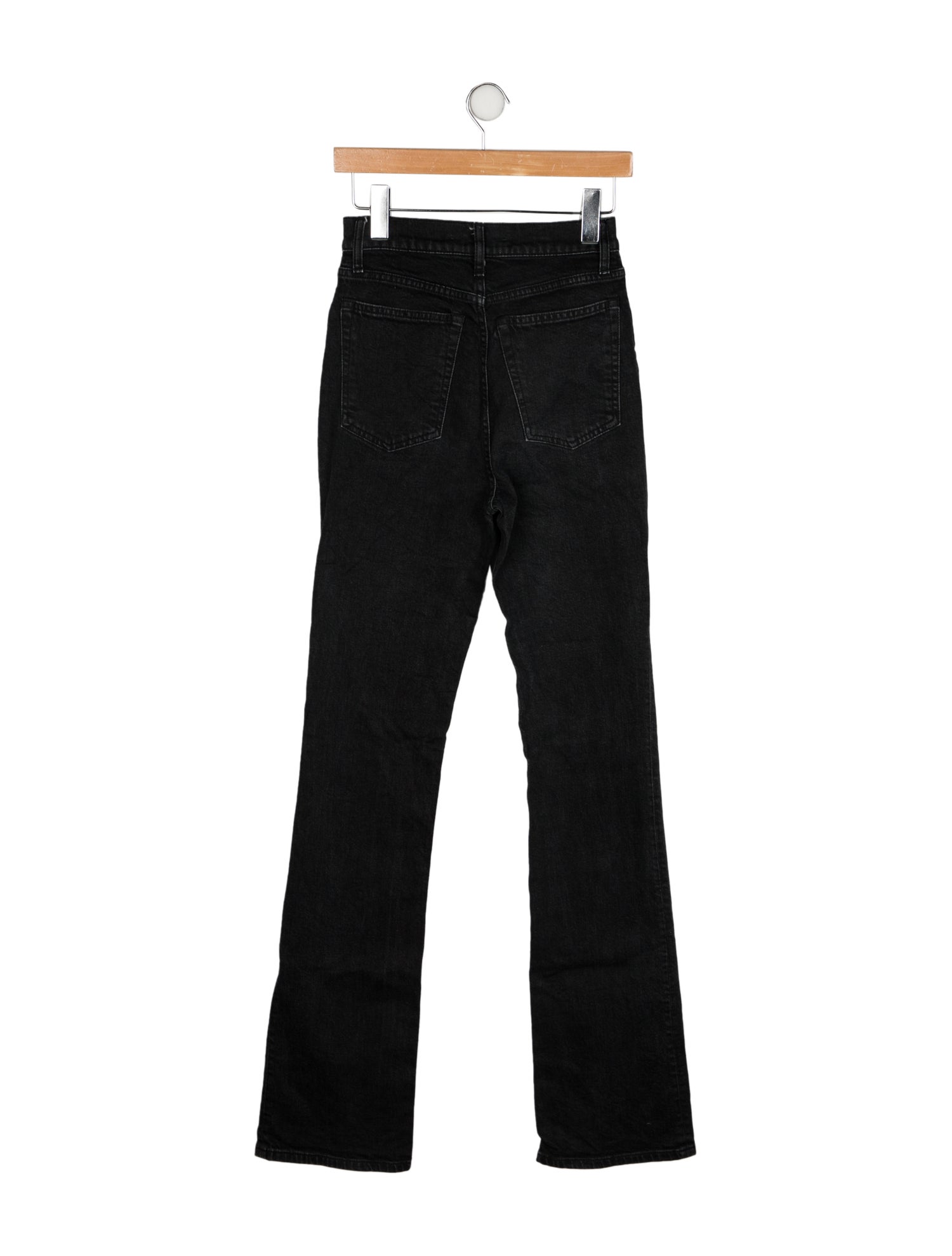Helmut Lang High-Rise Straight Leg Jeans